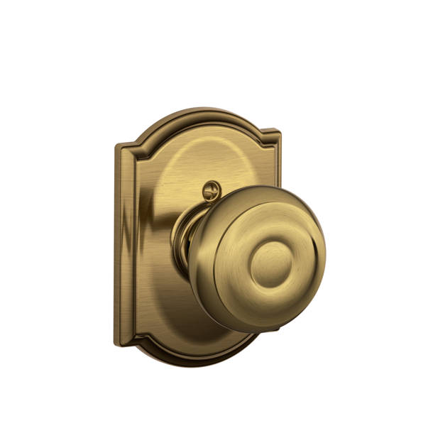 Schlage Brookshire Handleset with Deadbolt and Accent Door Lever and Rosette Wayfair